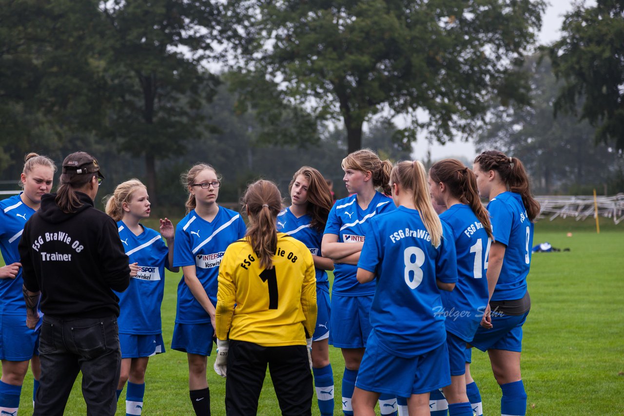 Bild 138 - B-Juniorinnen FSG BraWie 08 - JSG Sandesneben : Ergebnis: 2:0